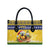 Saint Vincent And The Grenadines Christmas Leather Bag Santa Vincent Parrot With Coat Of Arms - Wonder Print Shop
