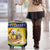 Saint Vincent And The Grenadines Christmas Luggage Cover Santa Vincent Parrot With Coat Of Arms - Wonder Print Shop
