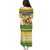 Saint Vincent And The Grenadines Christmas Puletasi Santa Vincent Parrot With Coat Of Arms - Wonder Print Shop