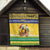 Saint Vincent And The Grenadines Christmas Quilt Santa Vincent Parrot With Coat Of Arms - Wonder Print Shop