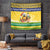 Saint Vincent And The Grenadines Christmas Tapestry Santa Vincent Parrot With Coat Of Arms - Wonder Print Shop