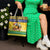 Saint Vincent And The Grenadines Christmas Tote Bag Santa Vincent Parrot With Coat Of Arms - Wonder Print Shop