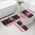 Trinidad And Tobago Christmas Bathroom Set Funny Santa Riding Scarlet Ibis - Wonder Print Shop