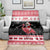 Trinidad And Tobago Christmas Blanket Funny Santa Riding Scarlet Ibis - Wonder Print Shop