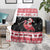 Trinidad And Tobago Christmas Blanket Funny Santa Riding Scarlet Ibis - Wonder Print Shop