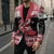 Trinidad And Tobago Christmas Blazer Funny Santa Riding Scarlet Ibis - Wonder Print Shop