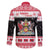 Trinidad And Tobago Christmas Family Matching Long Sleeve Bodycon Dress and Hawaiian Shirt Funny Santa Riding Scarlet Ibis - Wonder Print Shop