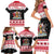 Trinidad And Tobago Christmas Family Matching Short Sleeve Bodycon Dress and Hawaiian Shirt Funny Santa Riding Scarlet Ibis - Wonder Print Shop