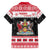 Trinidad And Tobago Christmas Family Matching Short Sleeve Bodycon Dress and Hawaiian Shirt Funny Santa Riding Scarlet Ibis - Wonder Print Shop