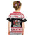 Trinidad And Tobago Christmas Kid T Shirt Funny Santa Riding Scarlet Ibis - Wonder Print Shop