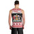 Trinidad And Tobago Christmas Men Tank Top Funny Santa Riding Scarlet Ibis - Wonder Print Shop