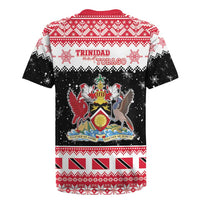 Trinidad And Tobago Christmas Rugby Jersey Funny Santa Riding Scarlet Ibis - Wonder Print Shop