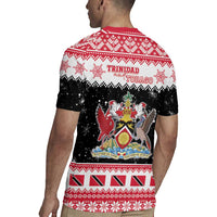 Trinidad And Tobago Christmas Rugby Jersey Funny Santa Riding Scarlet Ibis - Wonder Print Shop
