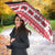 Trinidad And Tobago Christmas Umbrella Funny Santa Riding Scarlet Ibis - Wonder Print Shop