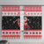 Trinidad And Tobago Christmas Window Curtain Funny Santa Riding Scarlet Ibis - Wonder Print Shop