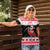 Trinidad And Tobago Christmas Women Polo Shirt Funny Santa Riding Scarlet Ibis - Wonder Print Shop