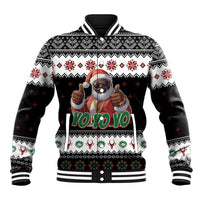 South Africa Christmas Baseball Jacket Hip Hop Santa Claus LT05 - Wonder Print Shop
