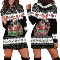 South Africa Christmas Hoodie Dress Hip Hop Santa Claus LT05 - Wonder Print Shop