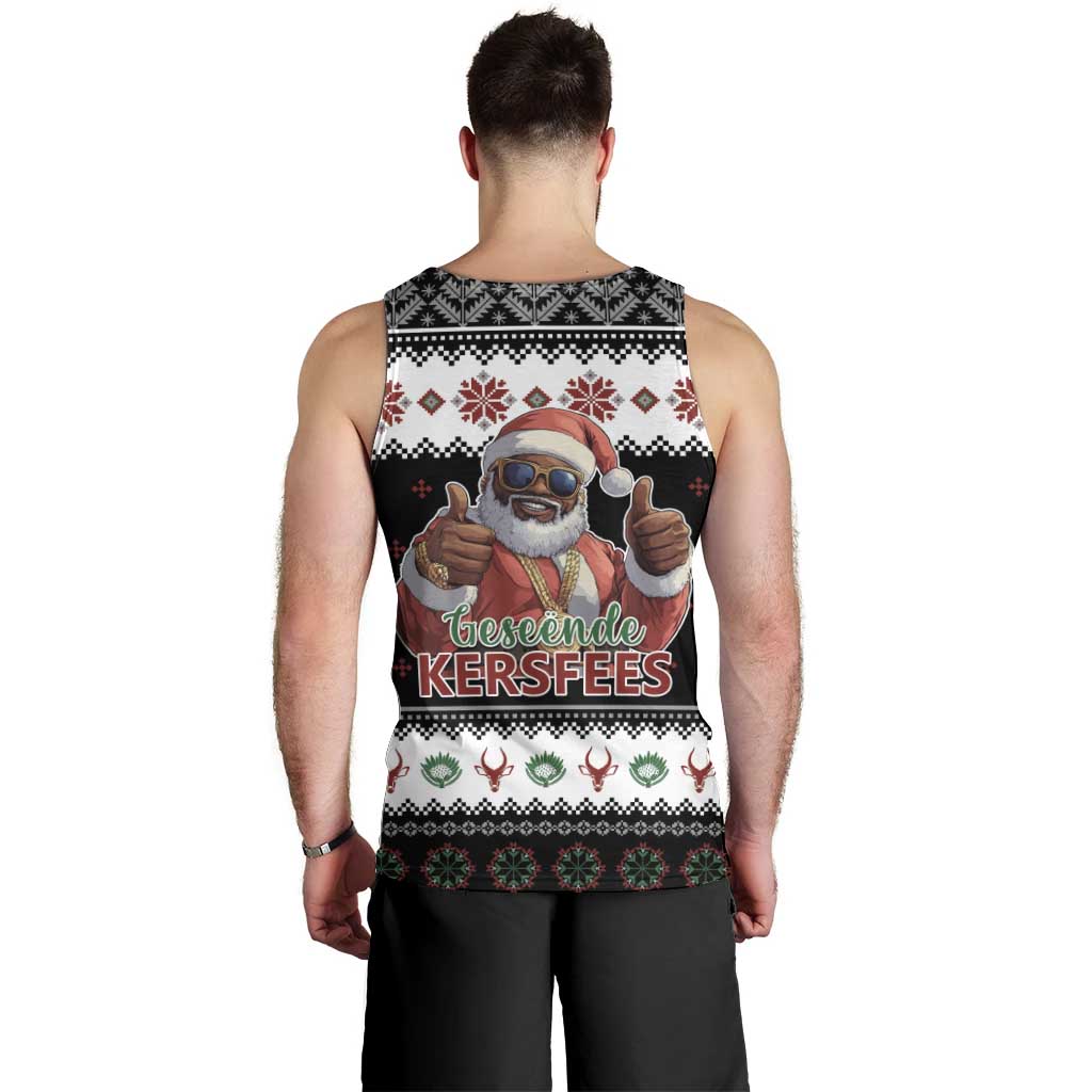 South Africa Christmas Men Tank Top Hip Hop Santa Claus LT05 - Wonder Print Shop