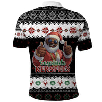 South Africa Christmas Polo Shirt Hip Hop Santa Claus LT05 - Wonder Print Shop