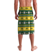 South Africa Christmas Lavalava Funny Santa Riding Springbok LT05 - Wonder Print Shop