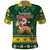 South Africa Christmas Polo Shirt Funny Santa Riding Springbok LT05 - Wonder Print Shop