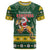 South Africa Christmas T Shirt Funny Santa Riding Springbok LT05 - Wonder Print Shop