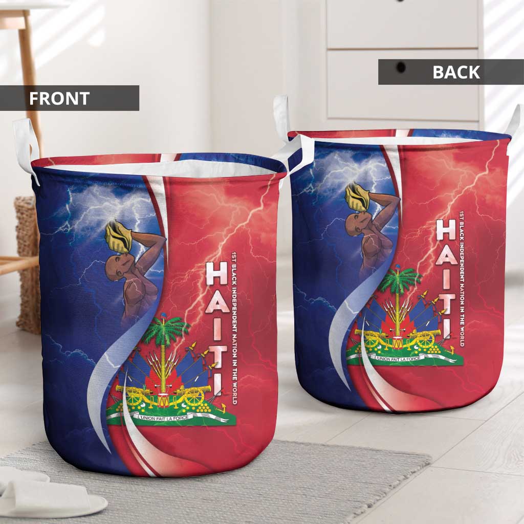 Haiti Independence Day Laundry Basket The First Black Independent Nation - Wonder Print Shop