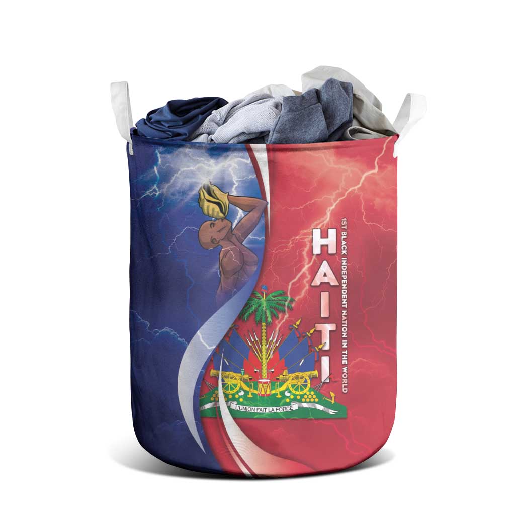 Haiti Independence Day Laundry Basket The First Black Independent Nation - Wonder Print Shop