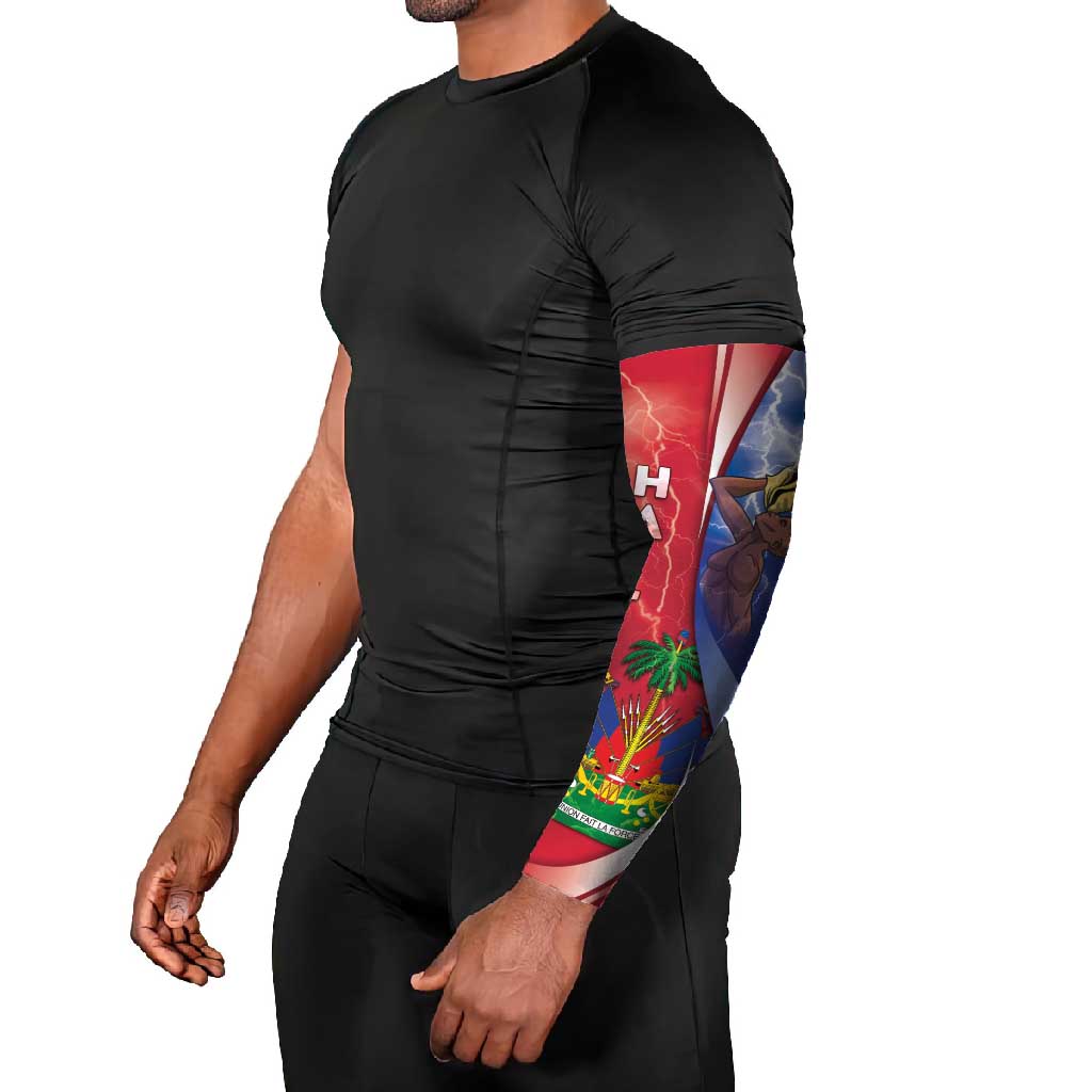 Haiti Independence Day Arm Sleeves The First Black Independent Nation - Wonder Print Shop