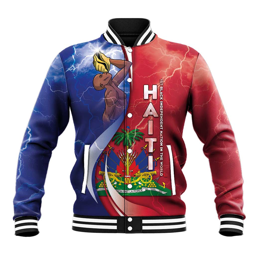 Haiti Independence Day Baseball Jacket The First Black Independent Nation - Wonder Print Shop