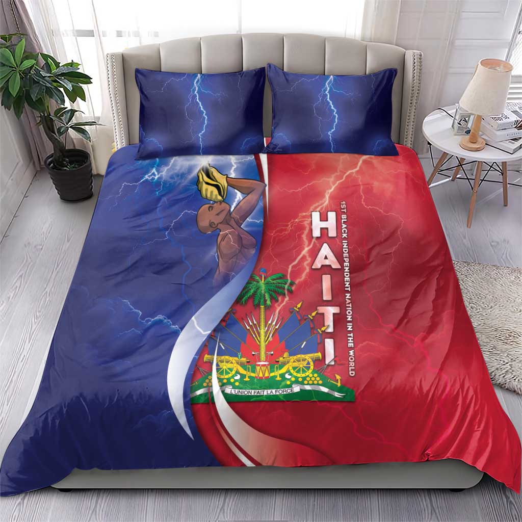 Haiti Independence Day Bedding Set The First Black Independent Nation - Wonder Print Shop