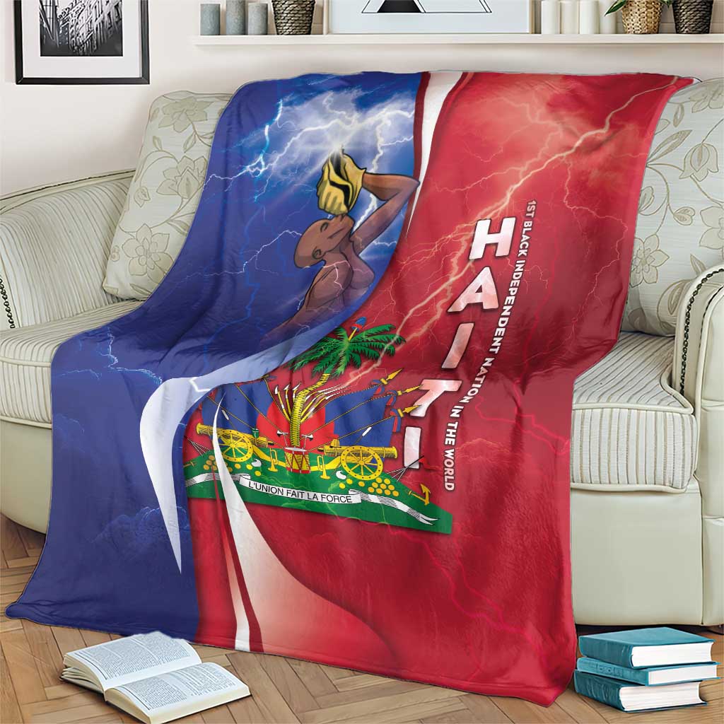 Haiti Independence Day Blanket The First Black Independent Nation - Wonder Print Shop