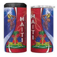 Haiti Independence Day 4 in 1 Can Cooler Tumbler The First Black Independent Nation - Wonder Print Shop