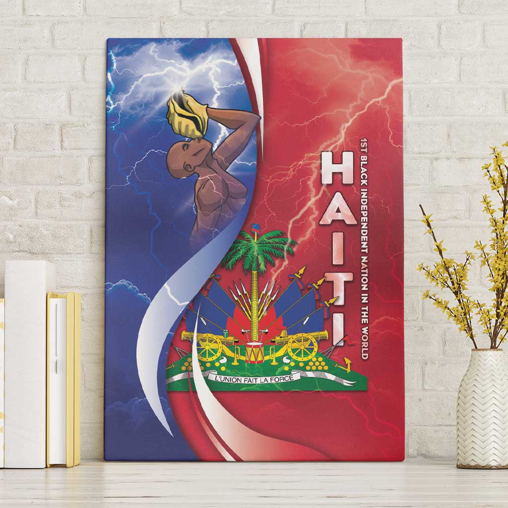 Haiti Independence Day Canvas Wall Art The First Black Independent Nation - Wonder Print Shop