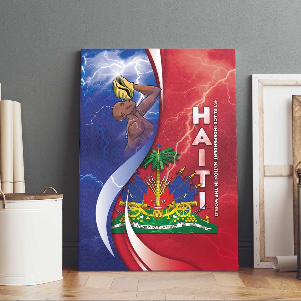Haiti Independence Day Canvas Wall Art The First Black Independent Nation - Wonder Print Shop