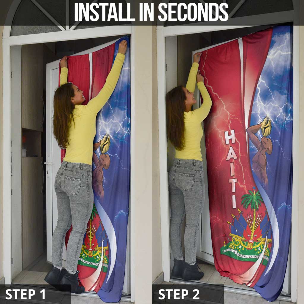 Haiti Independence Day Door Cover The First Black Independent Nation - Wonder Print Shop