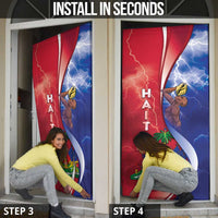 Haiti Independence Day Door Cover The First Black Independent Nation - Wonder Print Shop