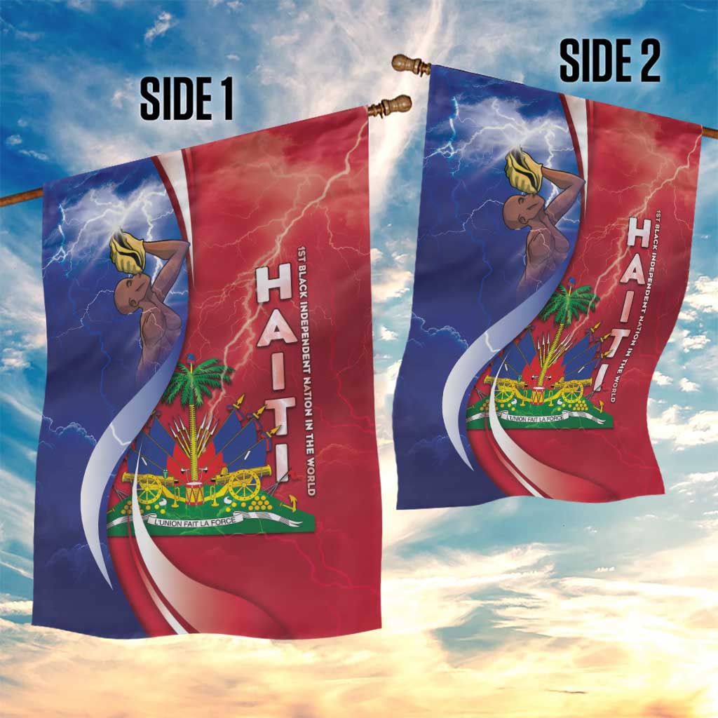 Haiti Independence Day Garden Flag The First Black Independent Nation - Wonder Print Shop