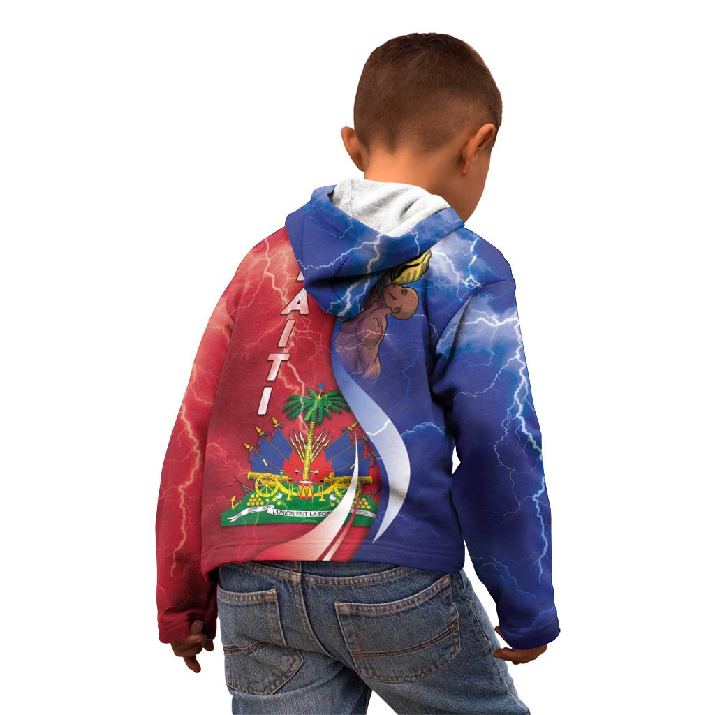 Haiti Independence Day Kid Hoodie The First Black Independent Nation - Wonder Print Shop