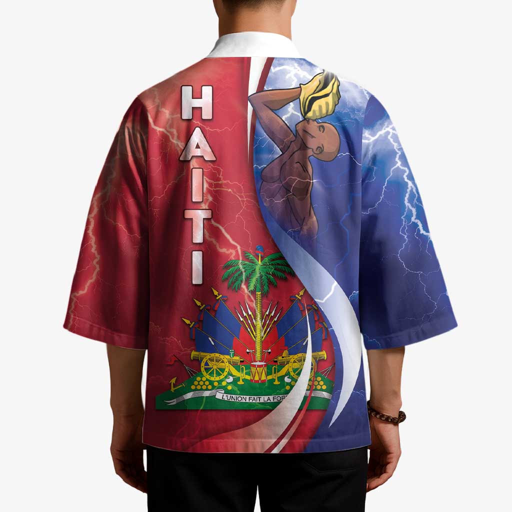 Haiti Independence Day Kimono The First Black Independent Nation - Wonder Print Shop