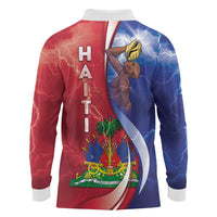 Haiti Independence Day Long Sleeve Polo Shirt The First Black Independent Nation - Wonder Print Shop