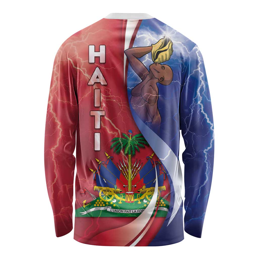 Haiti Independence Day Long Sleeve Shirt The First Black Independent Nation - Wonder Print Shop