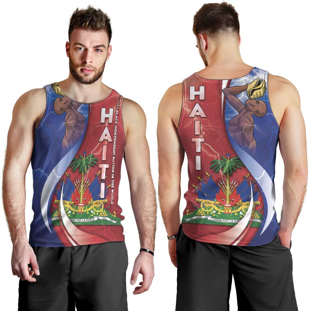 Haiti Independence Day Men Tank Top The First Black Independent Nation - Wonder Print Shop