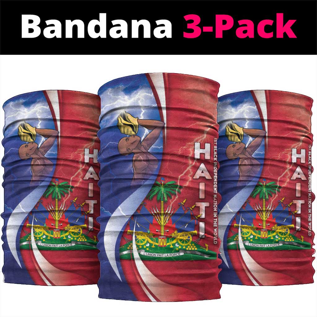 Haiti Independence Day Neck Gaiter The First Black Independent Nation - Wonder Print Shop