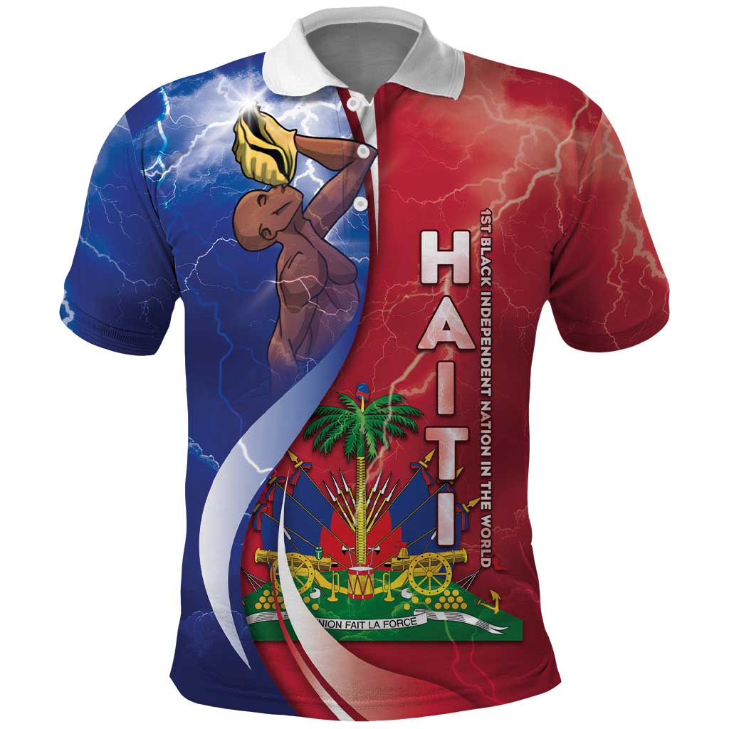 Haiti Independence Day Polo Shirt The First Black Independent Nation - Wonder Print Shop