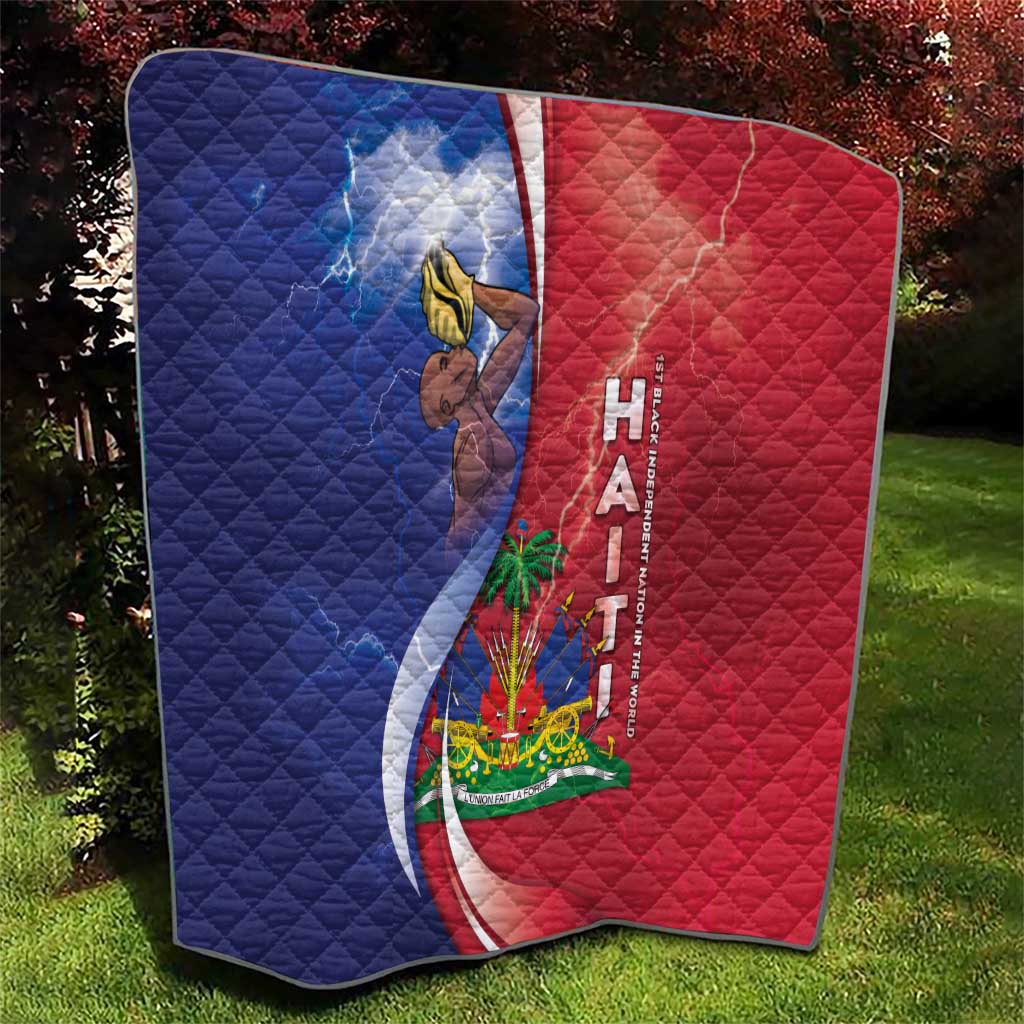 Haiti Independence Day Quilt The First Black Independent Nation - Wonder Print Shop