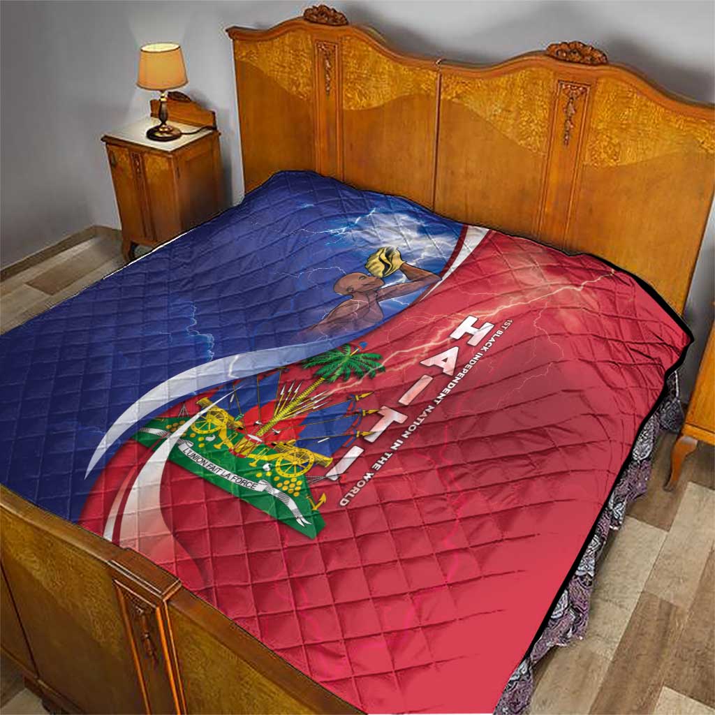 Haiti Independence Day Quilt The First Black Independent Nation - Wonder Print Shop