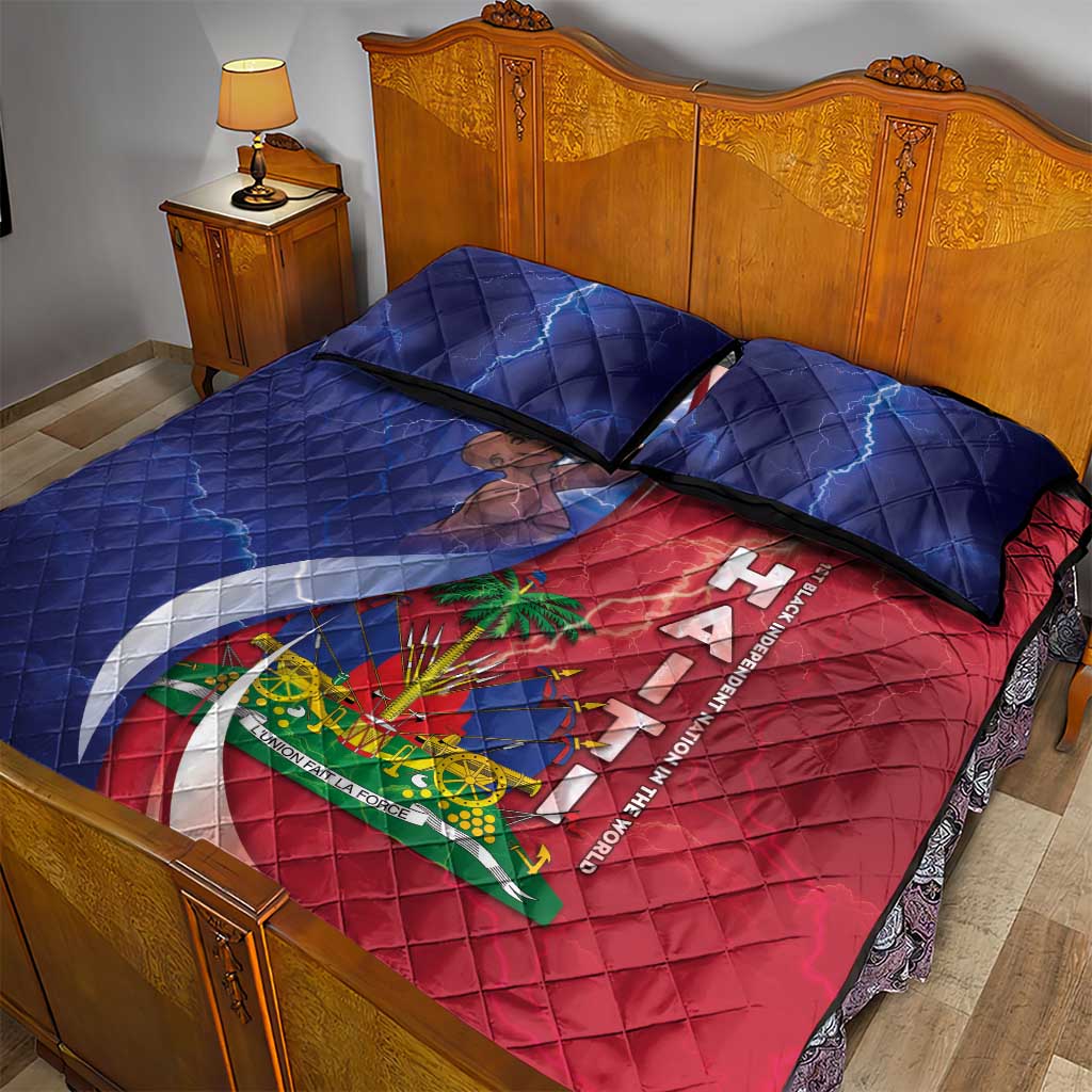Haiti Independence Day Quilt Bed Set The First Black Independent Nation - Wonder Print Shop