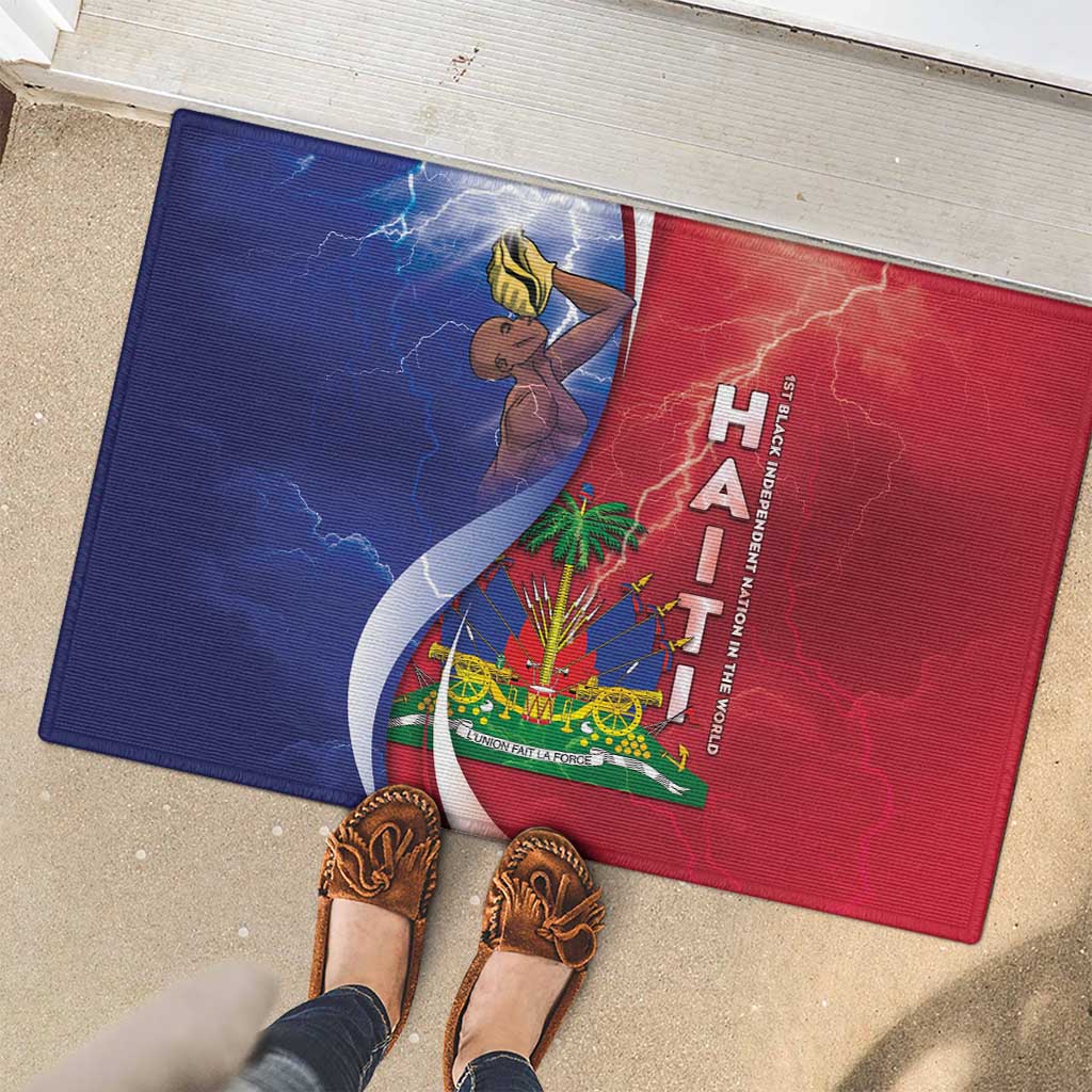 Haiti Independence Day Rubber Doormat The First Black Independent Nation - Wonder Print Shop
